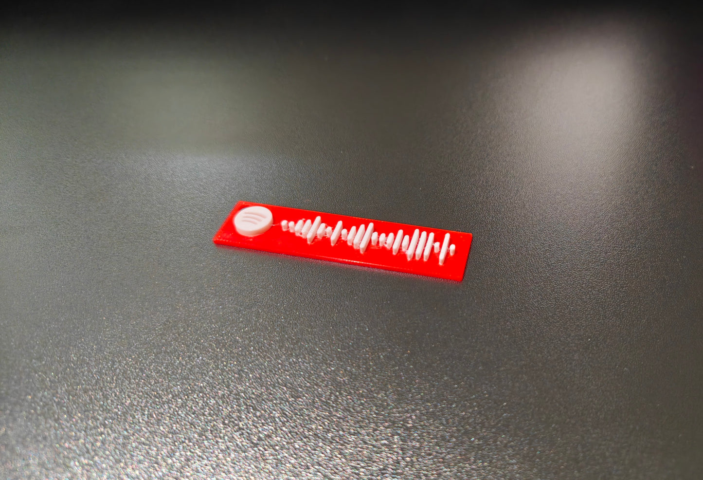 Custom Spotify Code Keychain